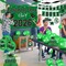 Green Themed 2026 Graduation Decorations Set - Congrats Grad Banner, Class of 2026 Backdrop, Balloons & Streamers Kit - Complete Party Supplies for High School & College Celebrations